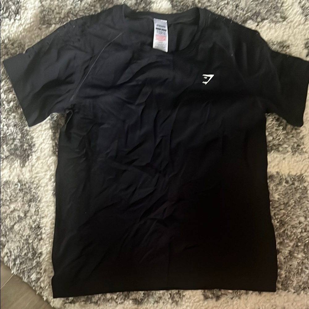 Gymshark Black Short Sleeve Shirt